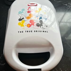 Disney Mickey The True Original Mini Waffle Maker 90th Anniversary